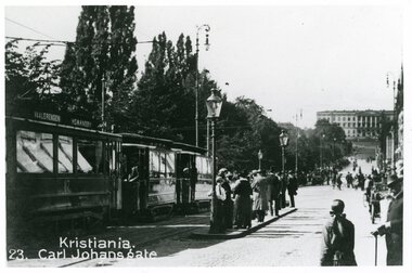 278 og 233 utenfor Karl Johans gate 87