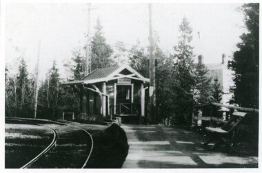 Gulleråsen stasjon.