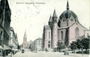 1336	Akersgata med sporvogn