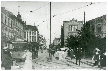 Karl Johans gate ca. 1910	