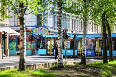 SL18 passerer Scorpius på Birkelunden