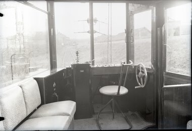 Førerplass på Ekebergbanen 1932, 