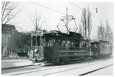 Vogn 540 med tilhenger.