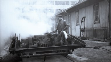 Understellsivask ved Homansby vognhall 5