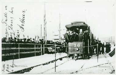 HKB tilhenger nr. 20 på Majorstuen