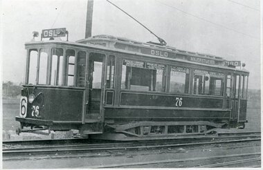 Vogn 76 Majorstuen/Oslo (Gamlebyen)