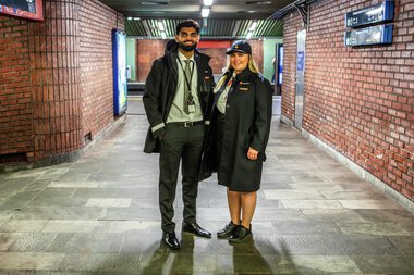 Nye uniformer T-banen