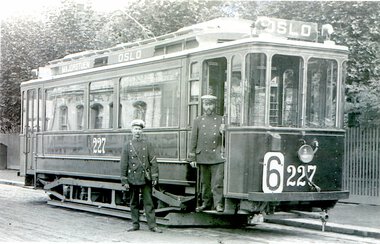 1303	Vogn 227 linje 6	 