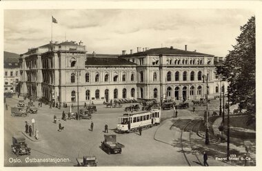 SS-tog på Christian Fredriks plass