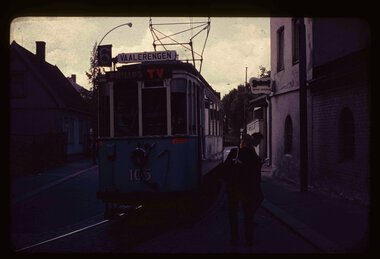 Vogn 105, siste trafikkdag 22.juni 1968