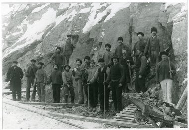 Holmenkolbanen bygges