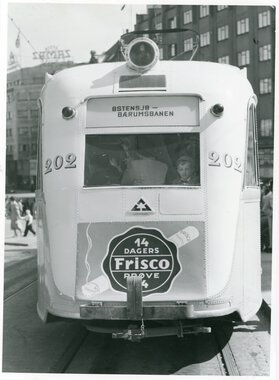 Vogn 202 ved Nationaltheatret