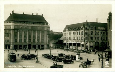 1562	Jernbanetorget vogn i linje 3° nederst til venstre.