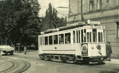 Vogn 111 ved Wessels plass	