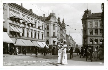 1578	Egertorget damer i hvitt