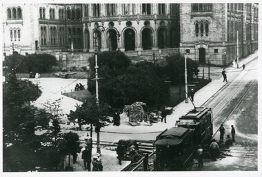 Sporarbeider Rosenkrantz gate 1899.