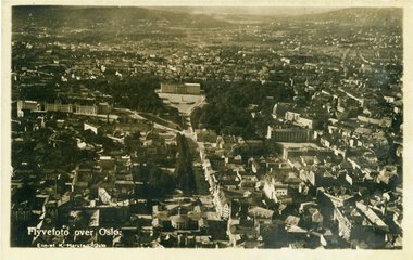 Flyfoto over Oslo