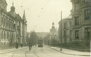 Riddervolds gate Briskeby	KES vogn 312 (Falkenried) 1913