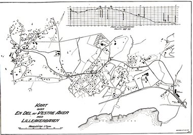 Kart over Lilleakerbanen