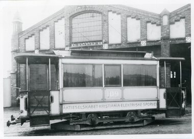 Vogn 109 ved vognhall 5