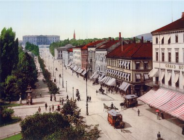 To lukkede hestesporvogner