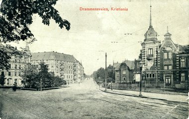 1275	Drammensveien ved Skillebekk.	