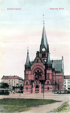 1352	Sporvogn ved Sagene kirke	