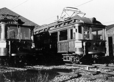 Vogn ved vognhall 2 på Majorstua