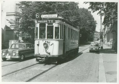 Siste vogn på linje 6 i Inkognitogata