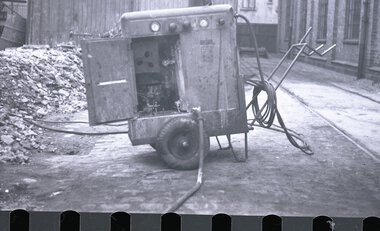 Kompressor for Understellsvask ved Homansby vognhall 