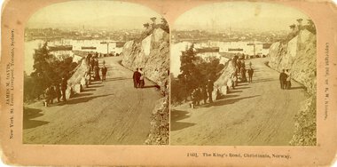 Kongsveien stereofoto 1896