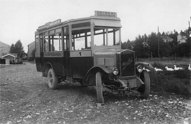 Berliet buss, EB, bilde fra Holtet