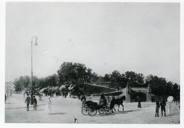 Eksteriørt forslag til Nationaltheatret stasjon, nådde ikke opp