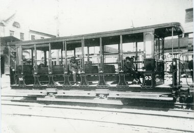 Tilhenger 93 ved HKB Majorstuen Slemdalsveien