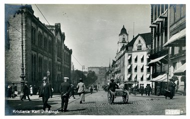 1330	Karl Johans gate med kjerre