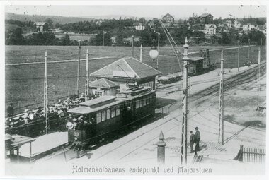 HKB-tog med avgang fra Majorstuen