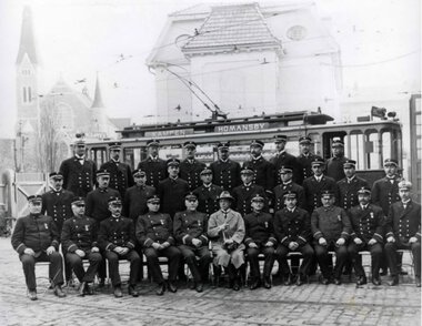 SS-vogn, Konduktører, vognførere og administrasjon ved Homansby