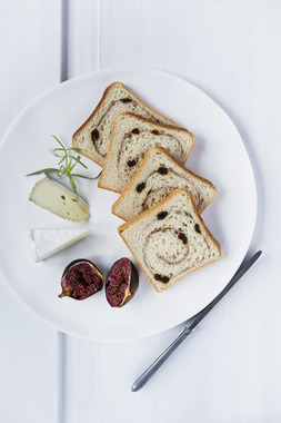 Juletoast med kanel og rosiner