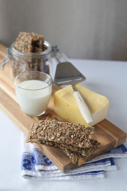 Knekkebrød med rug og kli