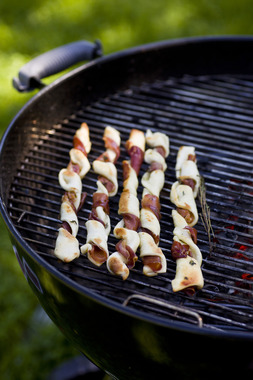 Brødpinner med spekeskinke