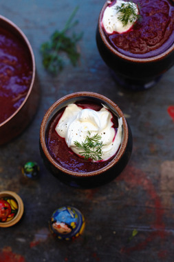Borsjtsj - russisk rødbetsuppe