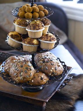 Pepperkakerundstykker, pepperkakemuffins og pepperkakekonfekt