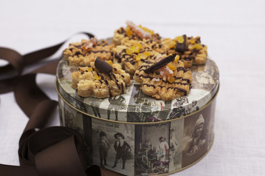 Appelsinkaker på boks