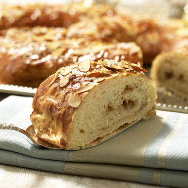 Kringle med makronfyll