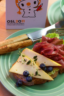 Smørbrød med ridderost