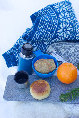 Sportsbolle og byggcookies