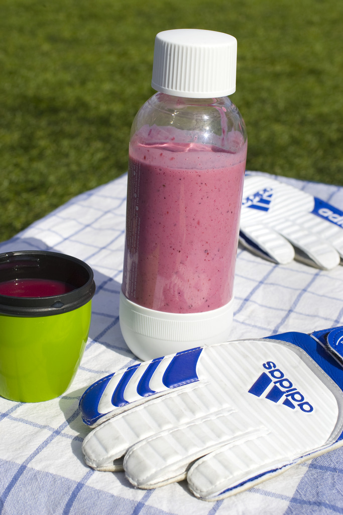 smoothie og trening