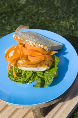 havreblings med fiskekake