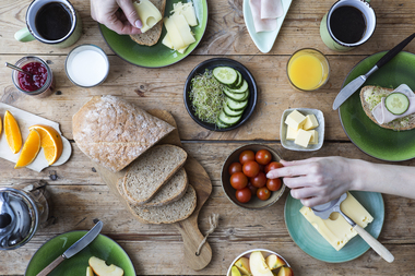 Frokostbord hverdag