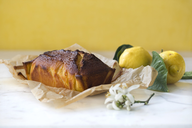 Sitronkake uten pynt